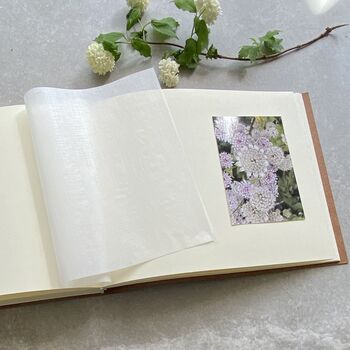 Personalised Recycled Leather Classic Album, 2 of 7