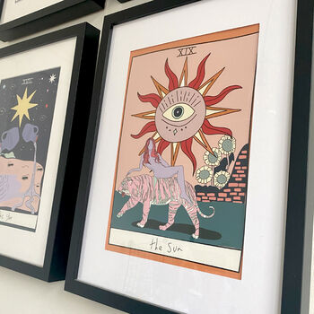 'The Sun' Tarot Inspired Print, 2 of 4