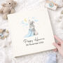 Personalised Photo Album – Sleepy Bunny New Baby, thumbnail 1 of 3