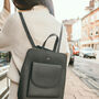 Personalised Leather Backpack, thumbnail 1 of 11