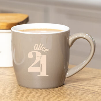 21st Birthday Personalised Mug, 2 of 4