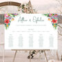 Tropical Wedding Table Plan, thumbnail 5 of 7