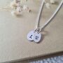 Personalised Silver Family Charm Necklace, thumbnail 3 of 4