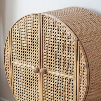 Small Rattan Cabinet, 4 of 8