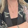 The En Pointe Smoky Quartz Necklace, thumbnail 2 of 6