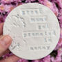 White And Silver Round Grandad Coaster, thumbnail 4 of 5