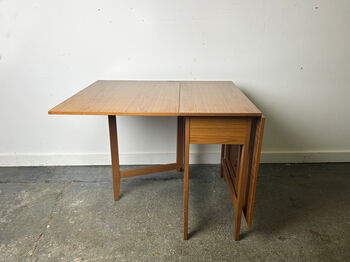 Schreiber Mid Centurydrop Leaf Dining Table, 1960s, 7 of 8