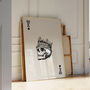 King Of Spades Skull Print, thumbnail 2 of 7