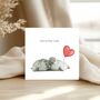 Sealed With A Kiss Seal Card, thumbnail 1 of 6