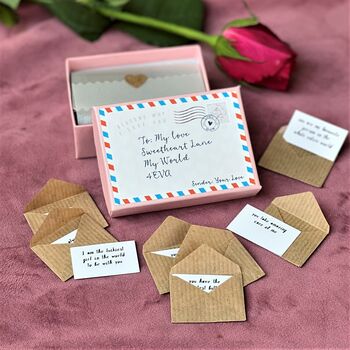12 'Reasons Why I Love You' Mini Love Letters, 12 of 12