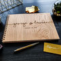 Wedding Guest Book Alternative Engraved, thumbnail 8 of 9