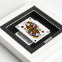 Best Grandma Personalised Queen Playing Card Gift Frame, thumbnail 8 of 12