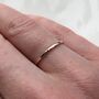 Recycled 9ct Gold Stacking Ring Or Slim Wedding Band, thumbnail 5 of 7