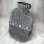 Hot Water Bottle With Knitted Cover, thumbnail 4 of 8