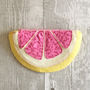 Slice Of Pink Grapefruit Coin Purse, thumbnail 3 of 4