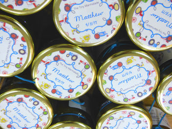 Personalised Baby Shower Jam Favours, 3 of 5