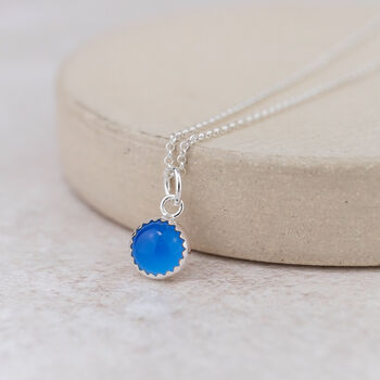 Sterling Silver Large Gemstone Pendant, 2 of 12
