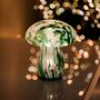 Green And White Mushroom Lamps, thumbnail 5 of 8