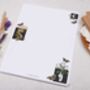 A4 Letter Writing Paper With Celestial Moth, Moon And Snake, thumbnail 2 of 6