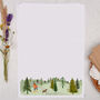 A4 Letter Writing Paper With Countryside Dog Walk, thumbnail 1 of 4