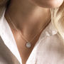 Personalised Name Disc Necklace, thumbnail 1 of 5