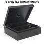 Tea Boxes Highest Quality In Bamboo Stained Black, thumbnail 2 of 6