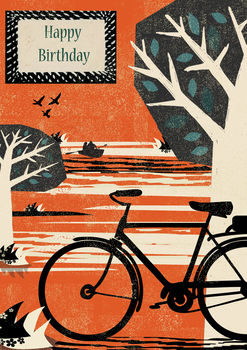 Bike Greetings Card, 2 of 2
