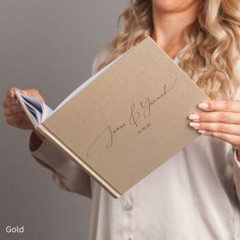 Personalised Wedding Guest Book, 10 of 12