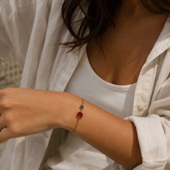 Personalised Create Your Own Mother And Children Birthstones Bracelet, 8 of 9