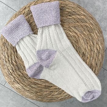Personalised Women's Wool Walking Boot Socks, 8 of 9