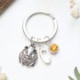 Guinea Pig Personalised Keyring, thumbnail 1 of 8