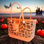Trendy Croc Style Tote Bags, Mum Essentials, ‘Trick Or Treat’ Halloween Goodie Bags, thumbnail 2 of 12