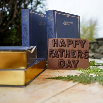 Father's Day Milk Chocolate Chunky Bar, 2 of 3