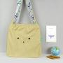 Bunny Rabbit Bag For Easter Caramel Exotic Fabric, thumbnail 3 of 7