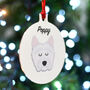 Westie Dog Gift Christmas Decoration Personalised, thumbnail 5 of 7