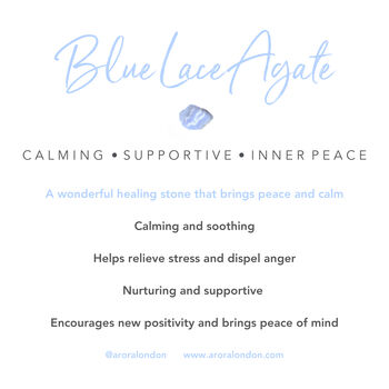 Time For Calm Blue Lace Agate Room And Pillow Mist, 4 of 5