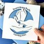 Personalised New Baby Feet Card, thumbnail 1 of 6