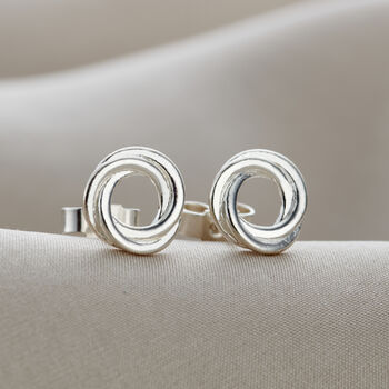 Russian Ring Stud Earrings, 10 of 12