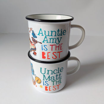 Personalised Best Auntie And Uncle Mugs, 5 of 12