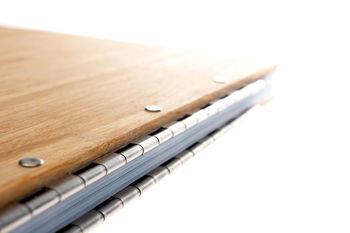 Bamboo Wood Personalised Portfolio Folder Album A4/A3, 5 of 10