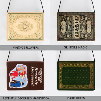 Book Look Crossbody Shoulder Bag With Various Book Covers, 2 of 9