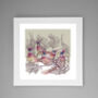 'Ring Necked Pheasants' Print, thumbnail 2 of 3