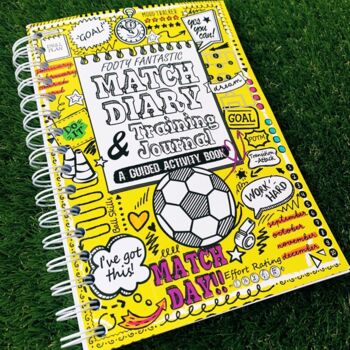 Footy Fantastic: Match Diary And Training Journal, 3 of 7