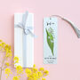 Personalised Birth Flower Bookmark, thumbnail 2 of 12