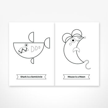 Animal Shapes Colouring Book, 8 of 9