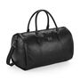 Personalised Mens Holdall Weekend Bag, Leather Look Bag, thumbnail 3 of 6