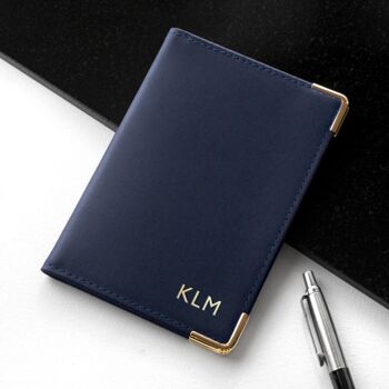 Personalised Premium Leather Passport Cover, 4 of 8