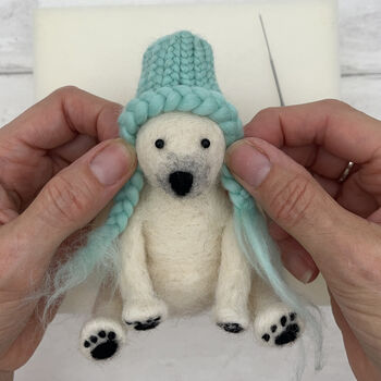 Needle Felting Bumper Kit Winter Woollies, 3 of 11