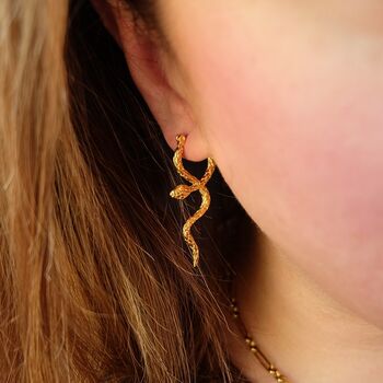 Snake Earrings, 2 of 3