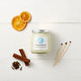 Yule Spice Vegan Soy Aromatherapy Candle, thumbnail 2 of 6